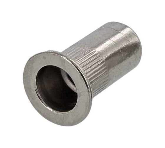 Изображение товара Резьбовая нержавеющая заклепка KREPFIELD М4x18 мм, art 1026, A2, 250 шт. в упаковке 1026ГАЙКАЗАКЛЕПКАМ4Х18-250