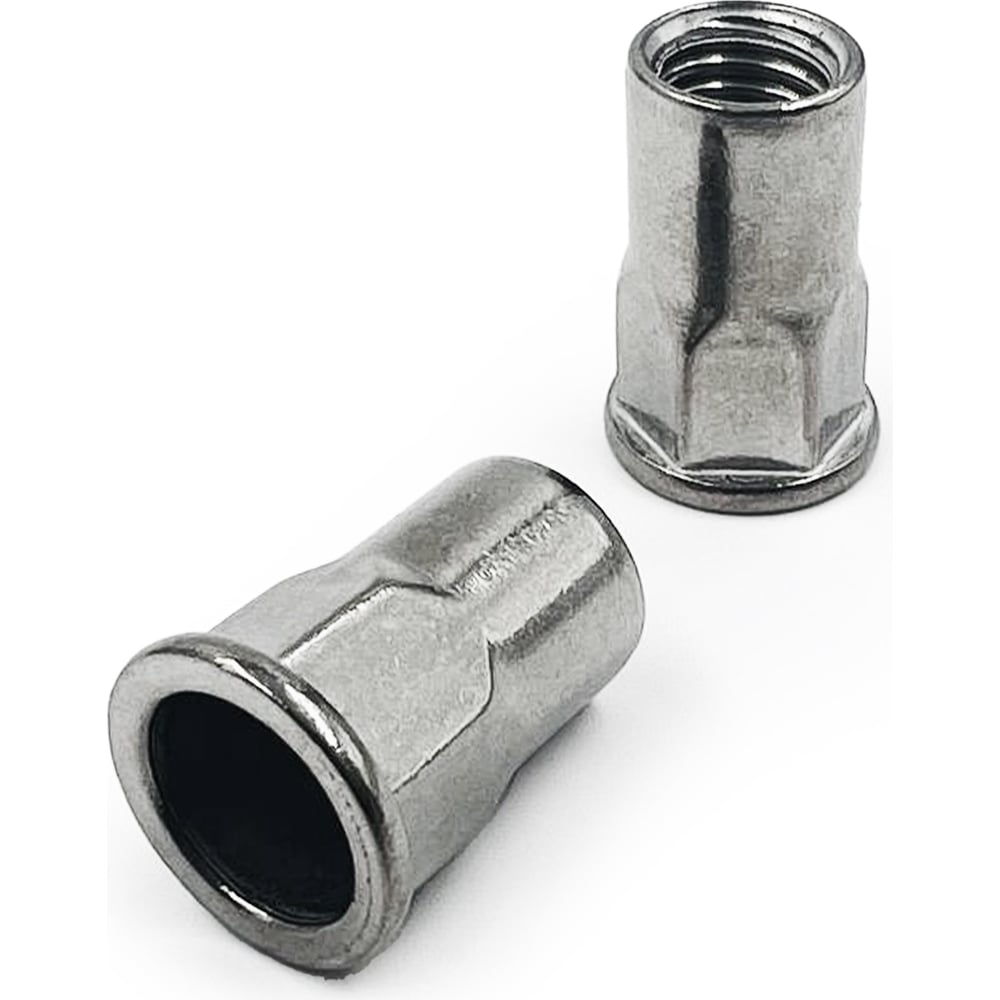 Изображение товара Резьбовая нержавеющая заклепка KREPFIELD М4x11,5 цил. бортик 250 шт