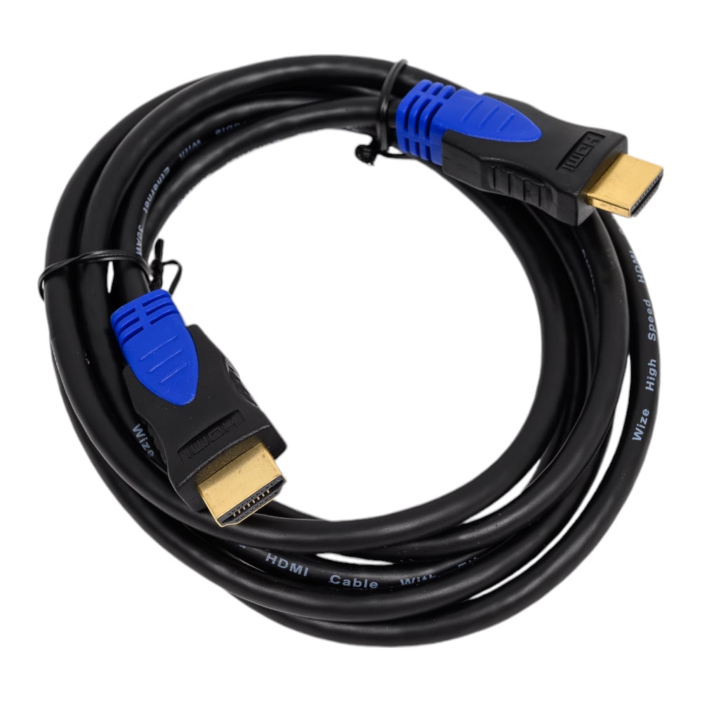 Изображение товара Кабель HDMI Wize WAVC-HDMI-1.8M 1.8 м, v.2.0b, 19M/19M, 4K/60 Hz 4:4:4, 30 AWG, HDCP 1.4, HDCP 2.2, Ethernet, позолоченные разъемы, экран 135796