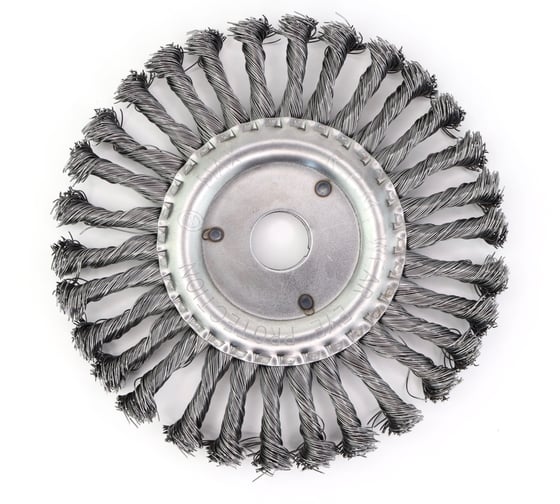 Изображение товара Щетка дисковая жгутовая 175x13x22.2 мм, ворс сталь 0.50 EuroBrush 13-023 EB-DST6L