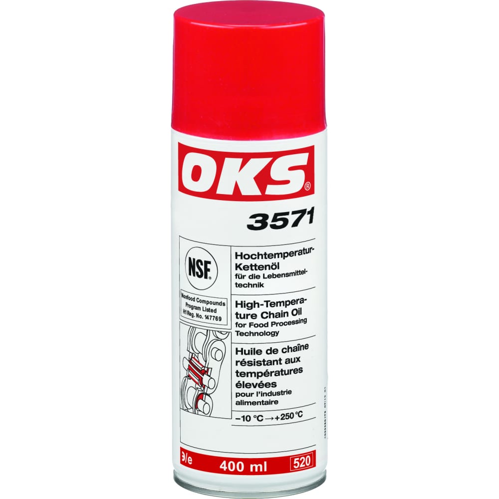 Высокотемпературное масло для смазки цепей OKS масло для смазки цепей и шин champion 952824 1 л