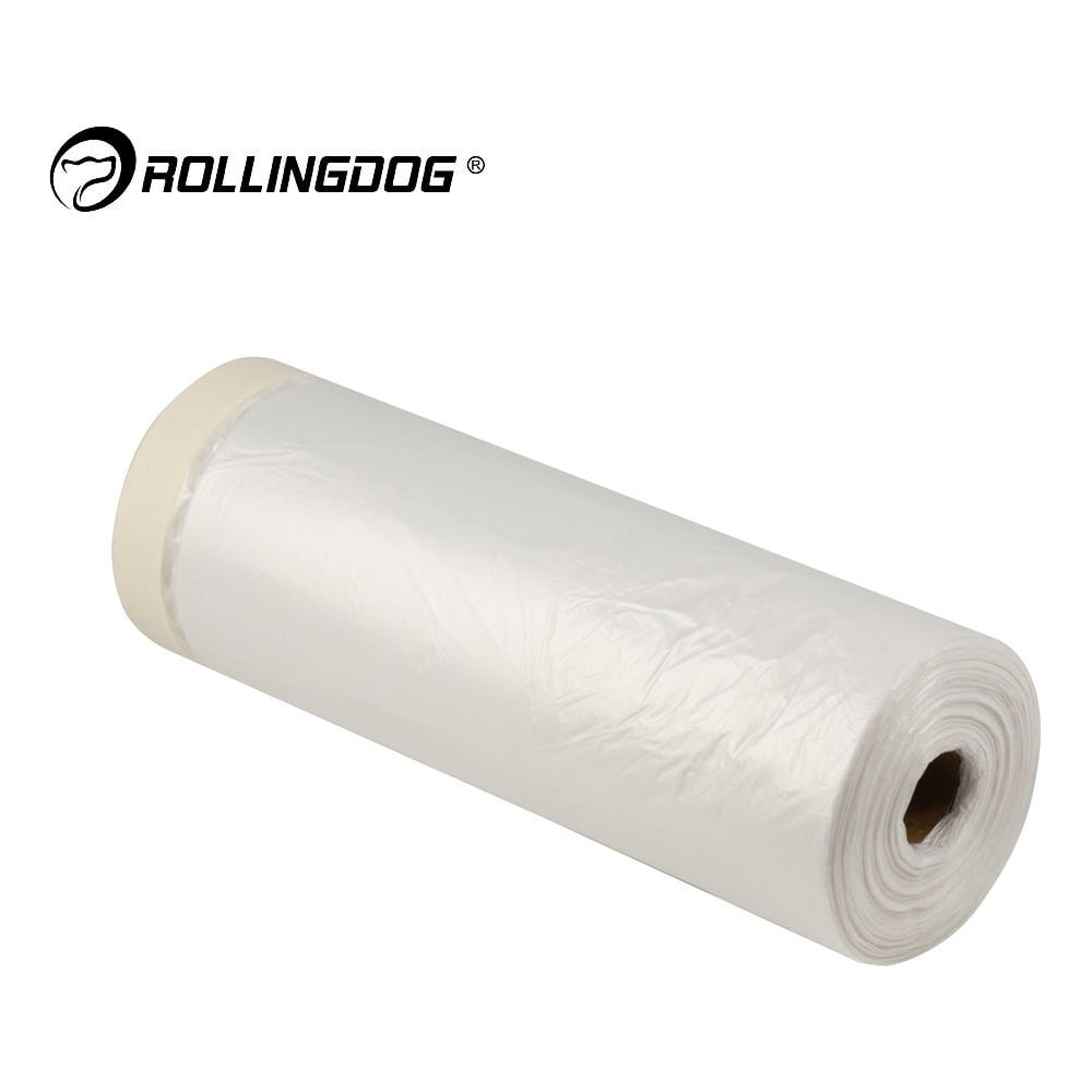 Изображение товара Пленка укрывная защитная с малярной лентой 1.1х30 м Rollingdog 80499