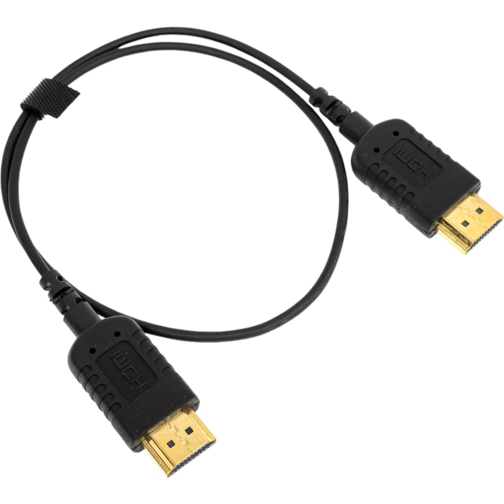 Изображение товара Кабель HDMI Wize WAVC-HDMIUS-0.5M 4K 60Hz позолоченные разъемы