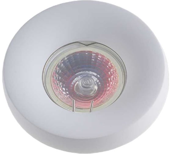 Изображение товара Гипсовый декоративный cветильник Светкомплект RD110 WH AZТ26 белый azt26wh