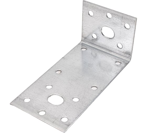 Изображение товара Крепежный уголок Tech-Krep оцинкованный 50х130х65х2,0 мм - накл. 124403