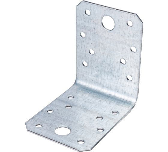 Изображение товара Крепежный уголок Tech-Krep оцинкованный 70х70х55х2,0 мм - накл. 124406