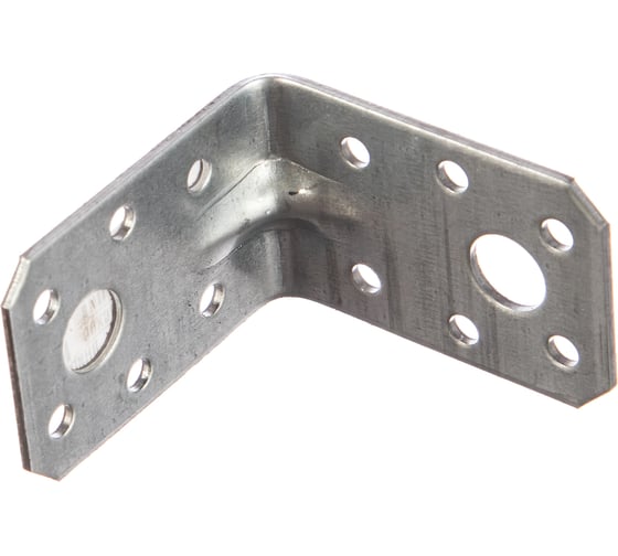 Изображение товара Крепежный усиленный уголок Tech-Krep оцинкованный 50х50х36 мм - накл. 124410