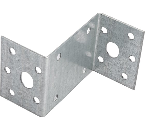 Изображение товара Крепежный Z-образный уголок Tech-Krep оцинкованный 45х90х45х65х2,0 мм - накл. 124398