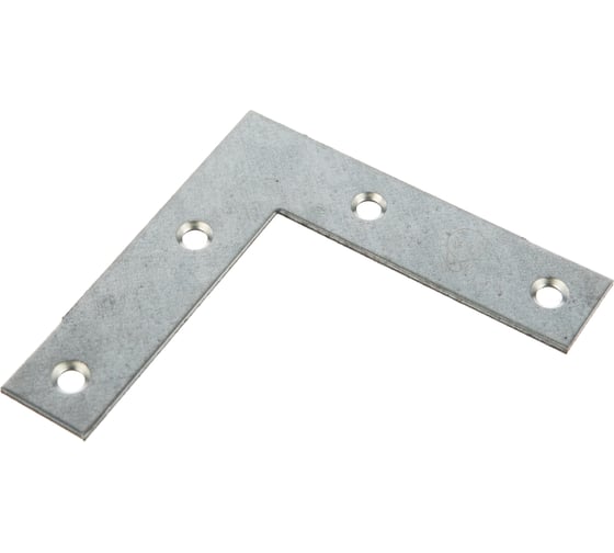 Изображение товара Мебельный уголок Tech-Krep/Zitar оцинкованный 80х80х2,0 мм с шурупом 2 шт - пакет 110084