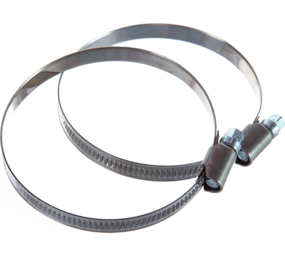 Изображение товара Обжимной хомут из нержавеющей стали Tech-Krep 60х80 2шт - ярлык 104051