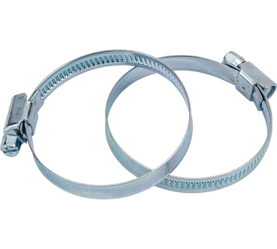 Изображение товара Обжимной хомут, цинк Tech-Krep 40х60 2шт - хомут 136945