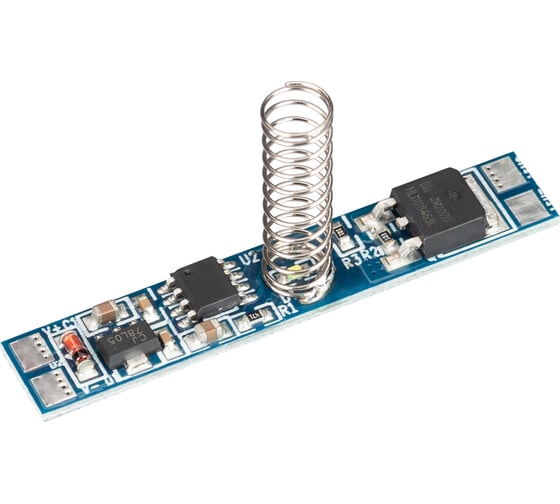 Изображение товара Сенсорный диммер Arlight SR-RULE-DIM-TOUCH (12-24V, 1x8A, 46x8mm) (Открытый) 036205