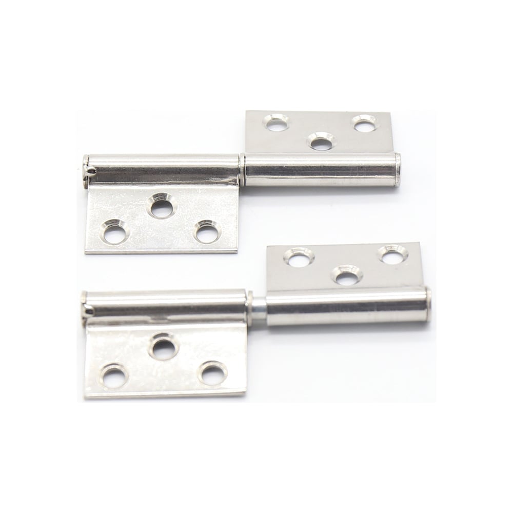 Изображение товара Карточная петля Brante правая 3030-75x55 мм, нержавеющая сталь, 2 шт. 456258