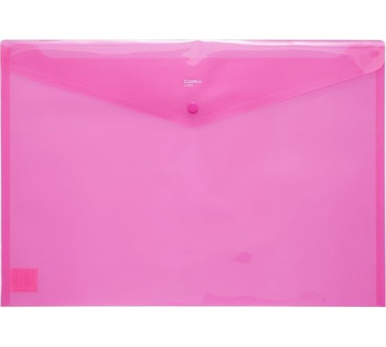 Изображение товара Папка-конверт COMIX BLAZE на кнопке А3 красная A1852 RD