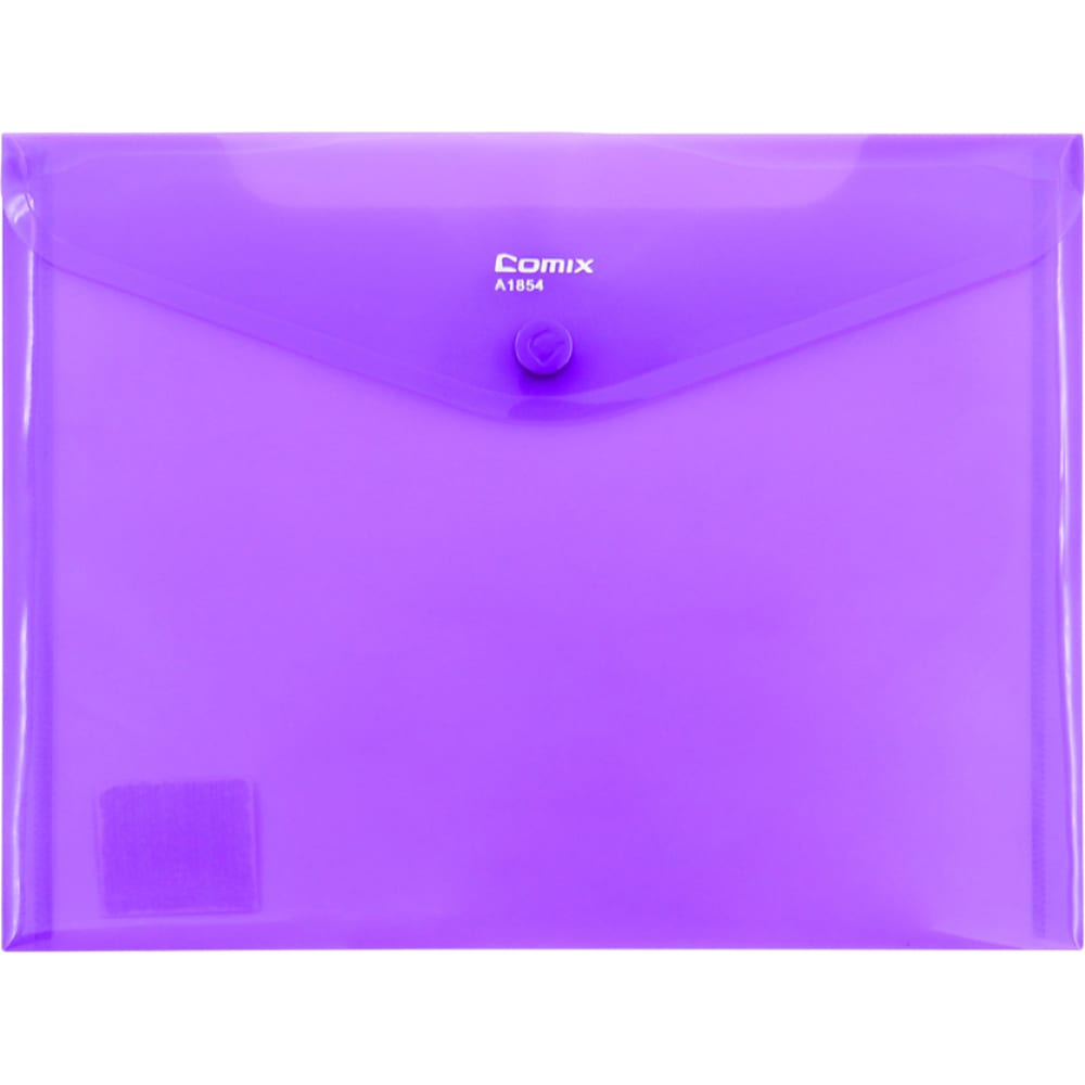 Папка-конверт COMIX конверт зимний snowy travel 105 см фиолетовый