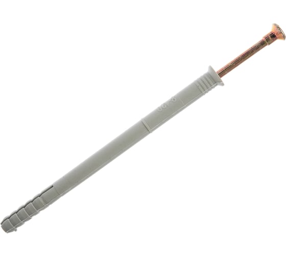 Изображение товара Дюбель-гвоздь Качественный КРЕПЕЖ 8х120 мм потайной бортик 110 шт 2000627 КЧ