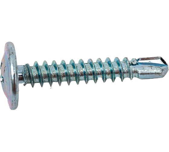 Изображение товара Саморез с прессшайбой Качественный КРЕПЕЖ 4,2х25 мм сверло 1500 шт 2000347 КЧ