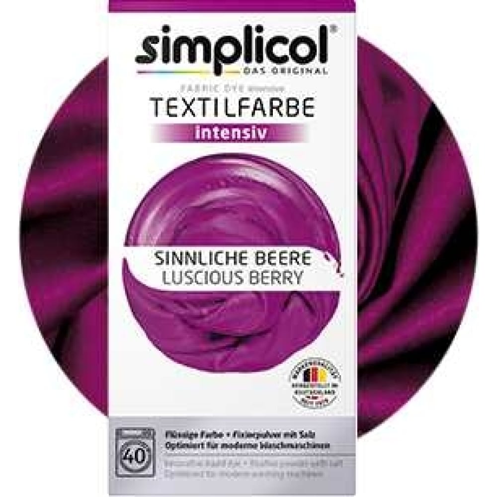 Краска для окрашивания текстиля SIMPLICOL кисть для окрашивания волос 20 5 х 3 5 см