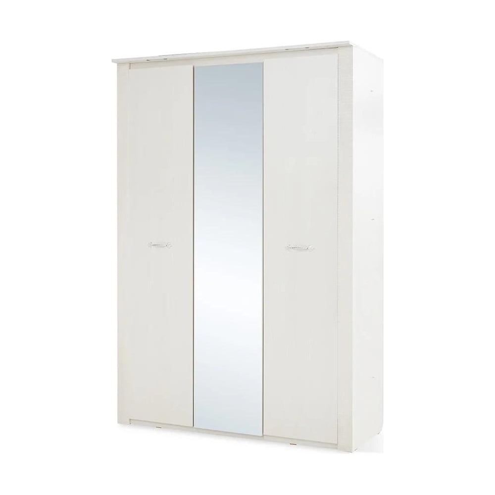 Изображение товара Шкаф для спальни Мебельград Элана 3 двери бодега белая