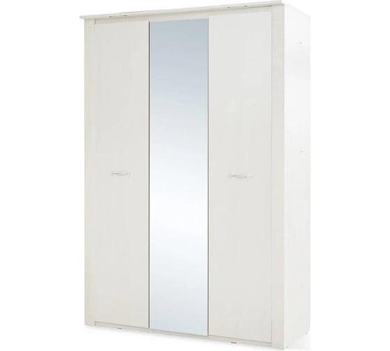 Изображение товара Шкаф Мебельград Элана спальня 3 двери, бодега белая 9176