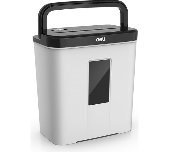 Изображение товара Уничтожитель бумаг DELI e9939 p-4, 4x25 мм, 5 листов одновременно, 12 л 103598