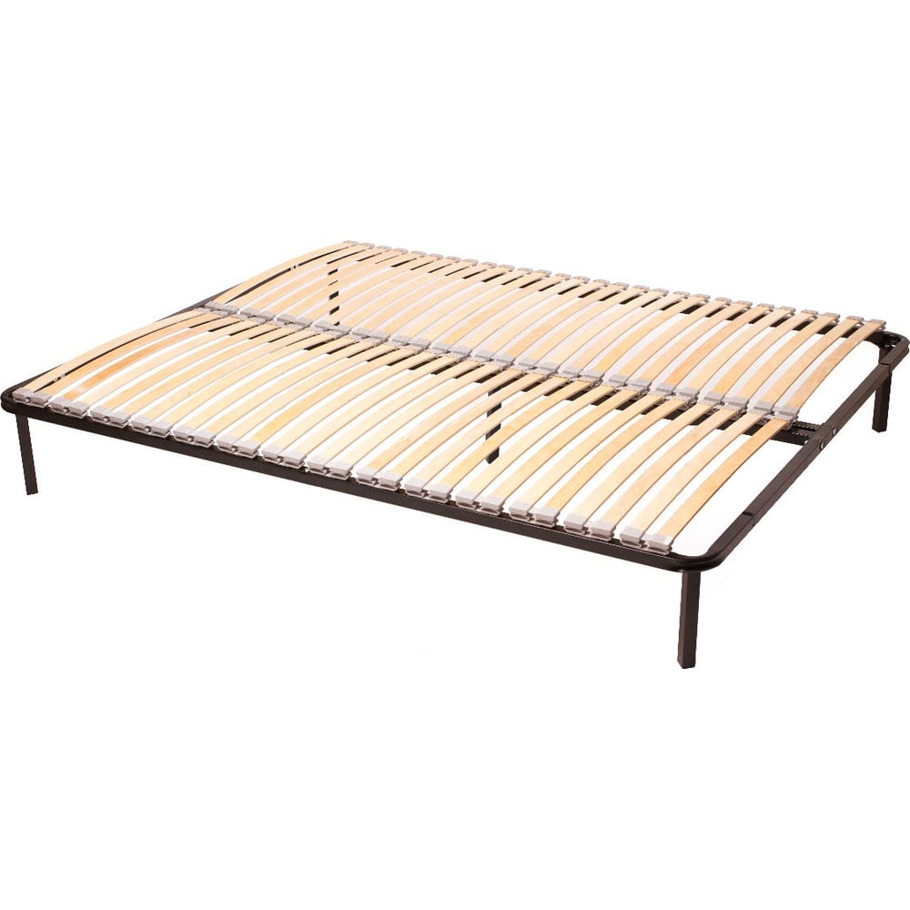 Изображение товара Основание для матраса ЭЛИМЕТ Премиум 140х200 см, 5 опор, узкая ламель 38 мм