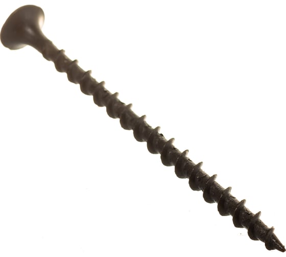 Изображение товара Саморез качественный крепеж 3,5x55 потайной, крупная резьба, оксид 930 шт. 2000371 КЧ