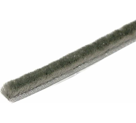 Изображение товара Самоклеящаяся противоударная щетка ТДВ 6.9x6 мм, 5.5 м, шампань, с 4-мя прищепками 2207009