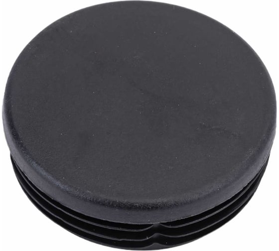 Изображение товара Заглушка внутренняя для трубы Tech-Krep/Zitar D50 мм, черн.пластик, (4 шт) - пакет 155043