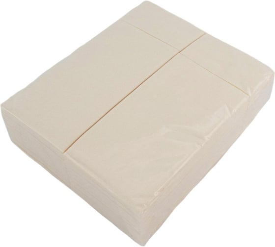 Изображение товара Салфетки для столовых приборов ООО Комус airlaid конверты 32x40 см ваниль 50 шт в упаковке 58218 мм 1779791