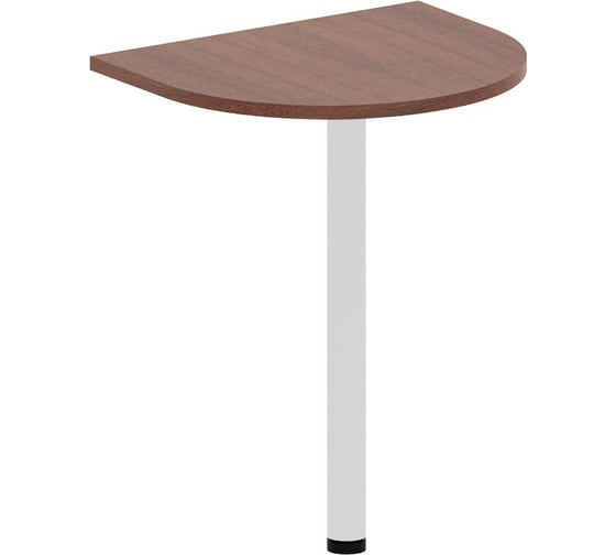 Изображение товара Приставка-стол ООО Комус in рондо окончание 1 опора со5н1(2) n6 ноче милано 600x500x755 мм 1762610