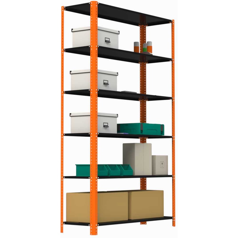 Изображение товара Стеллаж Metalex AIR 2200x1400 с 6 полками для удобного хранения