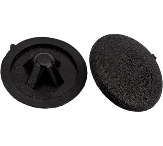 Изображение товара Заглушка Tech-Krep/Zitar для шуруп-стяжек PZ 7 мм черная 50 шт. пакет 108784