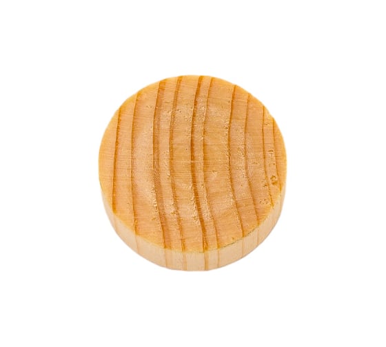 Изображение товара Заглушка Tech-Krep/Zitar цилиндрическая, для отверстия 20 мм сосна 10 шт. пакет 151961