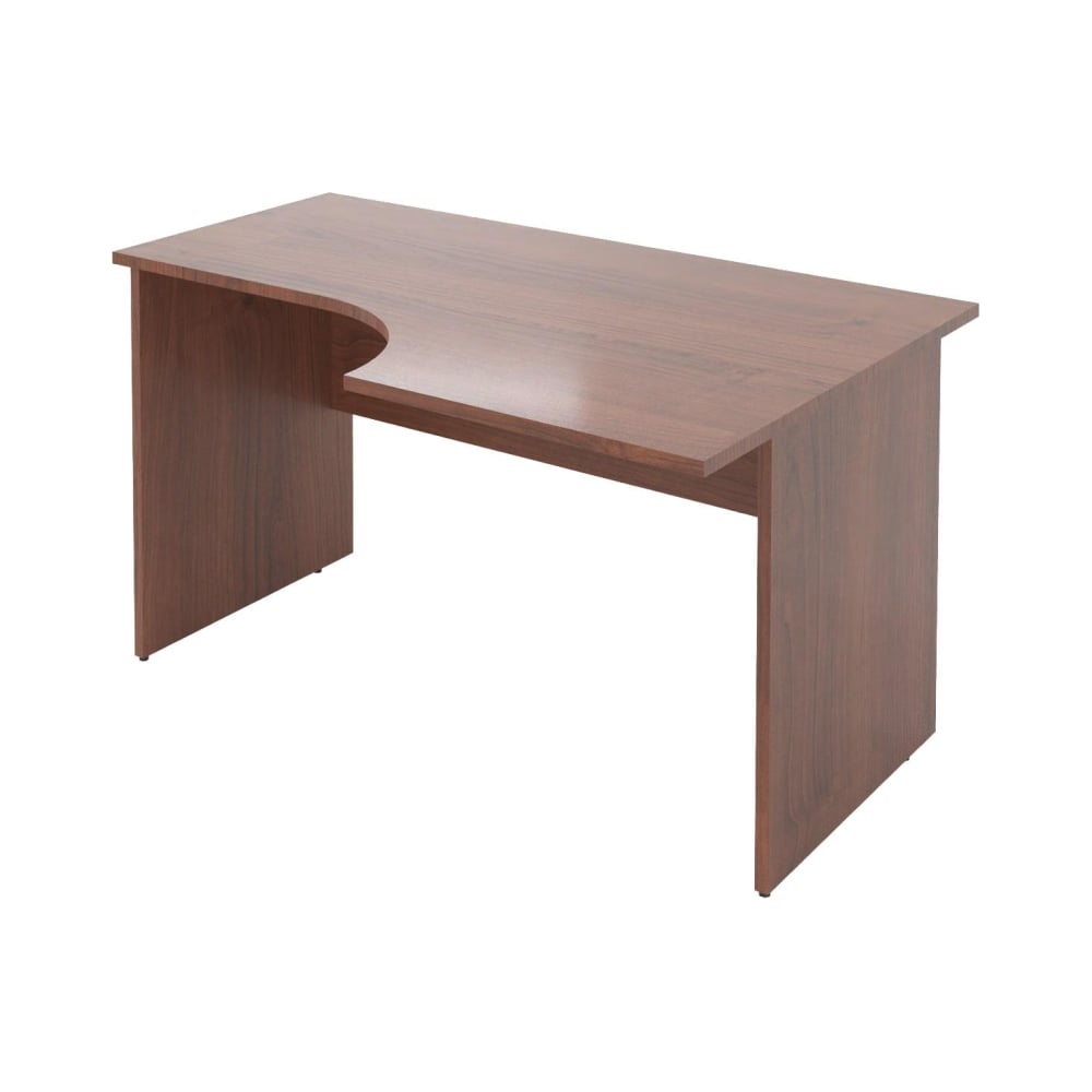 Изображение товара Письменный стол Комус in рондо l левый 1400x900 мм ноче милано классика