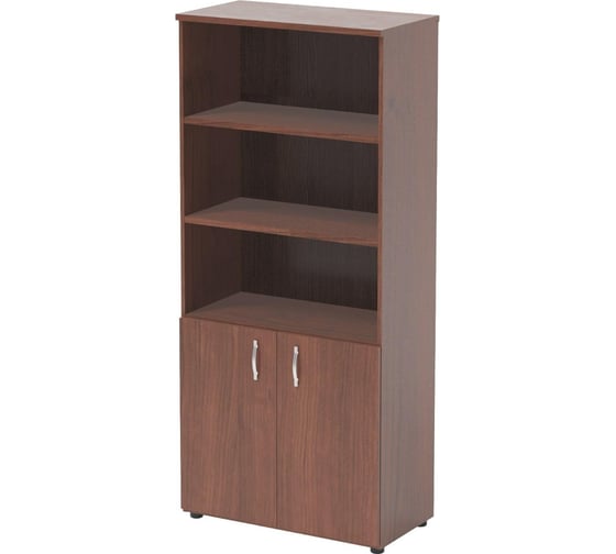 Изображение товара Шкаф для документов ООО Комус in рондо l ш25 22,16 804x450x1800 мм ноче милано 1762626