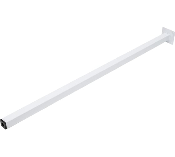 Изображение товара Ножка Tech-Krep металл, квадрат, нерегулируемая, 25x25x800 мм, белая - накл. 152130