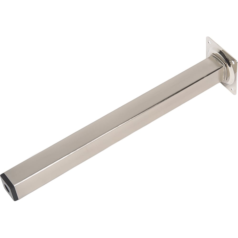 Изображение товара Нерегулируемая металлическая ножка квадрат 25x25x300 мм никель Tech-Krep