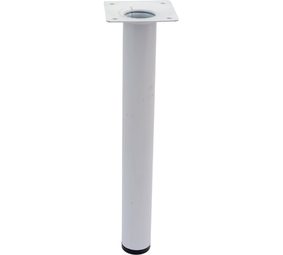 Изображение товара Ножка Tech-Krep металл, круглая, нерегулируемая, D30x250 мм, белая - накл. 152143
