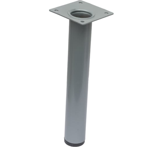 Изображение товара Ножка Tech-Krep металл, круглая, нерегулируемая, D30x200 мм, серая - накл. 152187