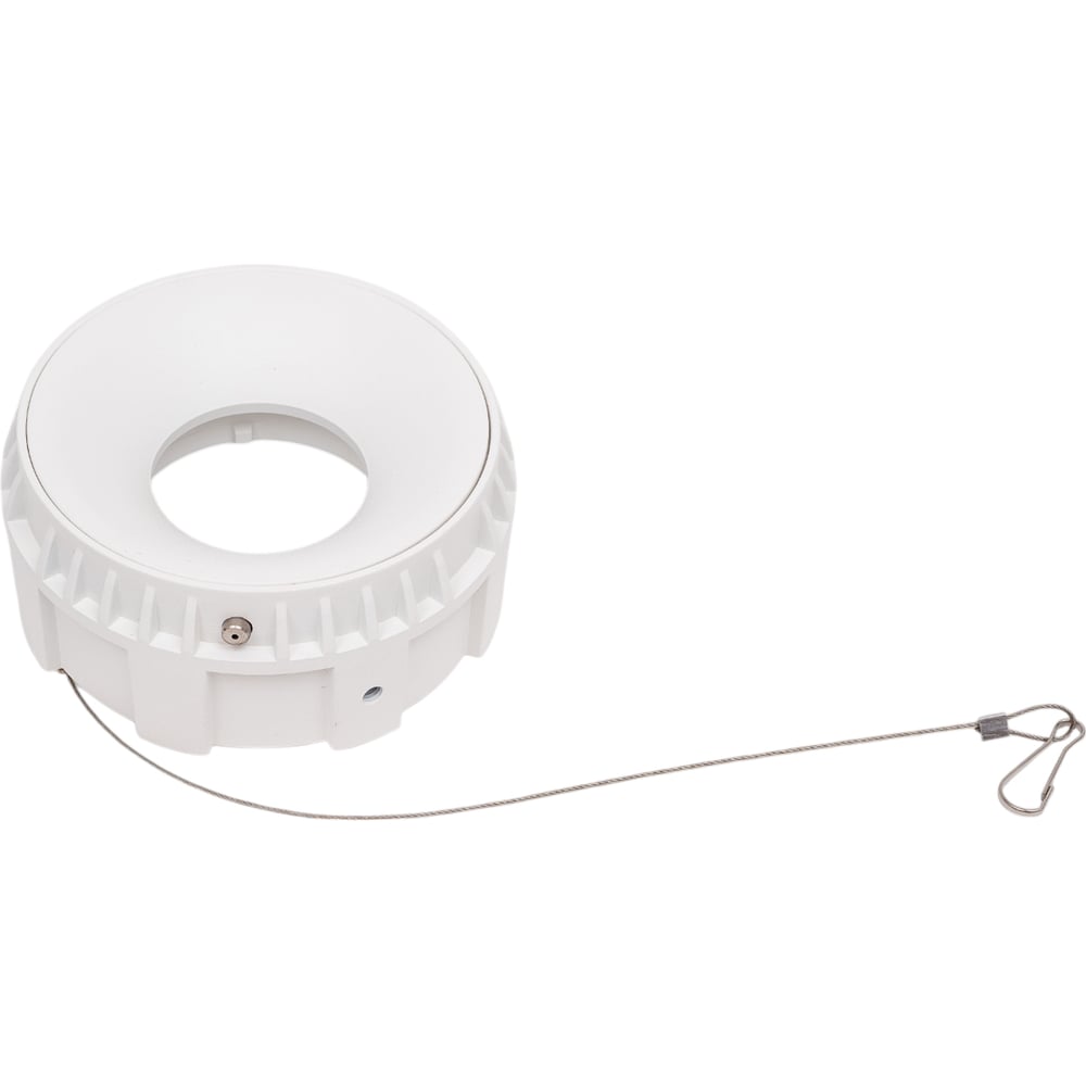 Изображение товара Рамка для встройки SWG COMBO 4 белая алюминиевая круглая IP20