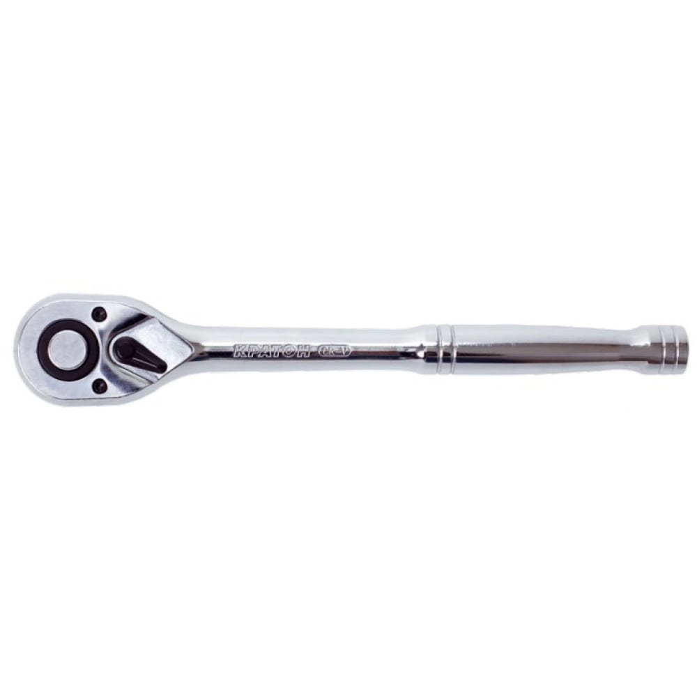Купить Ключ-трещотка с металлической ручкой (1/4 дюйма, crv, 72 зуба) кратон 2 28 04 010