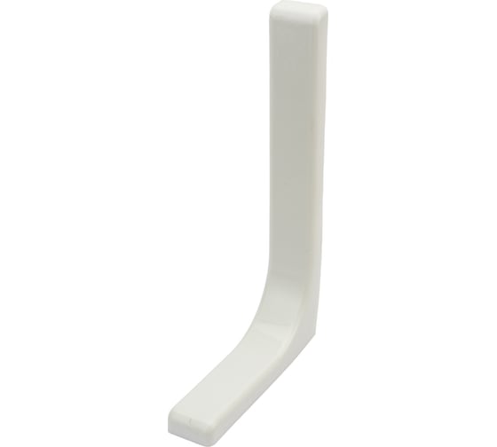 Изображение товара Консоль с декоративной накладкой Tech-Krep 240 мм, белый 1 шт. 129958