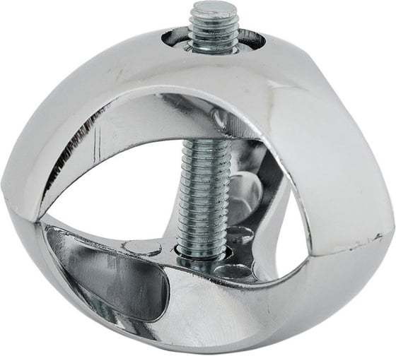 Изображение товара Держатель краб для 3-х труб Tech-Krep/Zitar левый, хром, пакет 153300