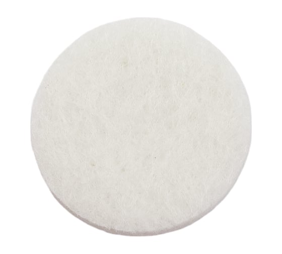 Изображение товара Фетровый самоклеящийся пункт Tech-Krep/Zitar D24 мм белый (12 шт.) - пакет 109154