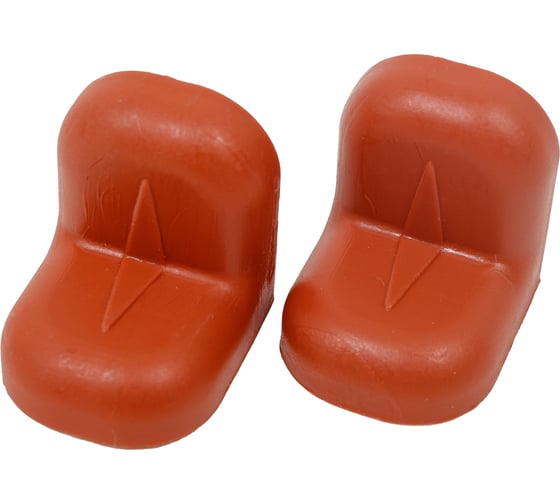 Изображение товара Крепежный уголок с пластиковой крышкой Tech-Krep/Zitar 20x20 красное дерево светлое 4 шт. пакет 148274