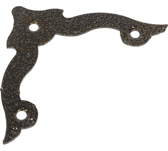 Изображение товара Уголок декоративный фигурный плоский Tech-Krep FRU-110 старая бронза - накл. 148337