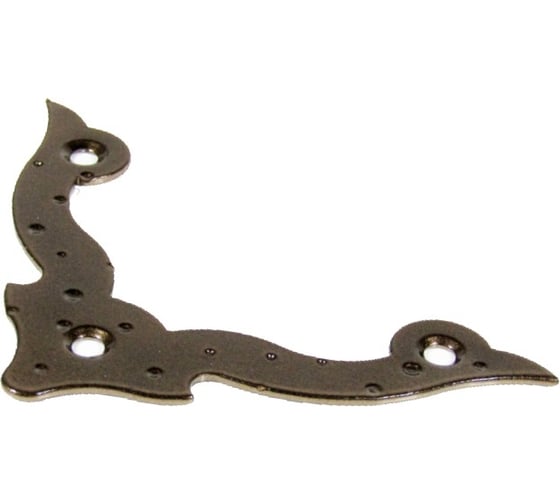 Изображение товара Уголок декоративный фигурный плоский Tech-Krep FRU-70 старая бронза - накл. 148336