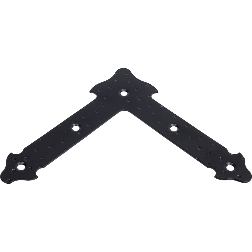 Изображение товара Декоративный уголок прямой плоский Tech-Krep FRS-165 черный матовый