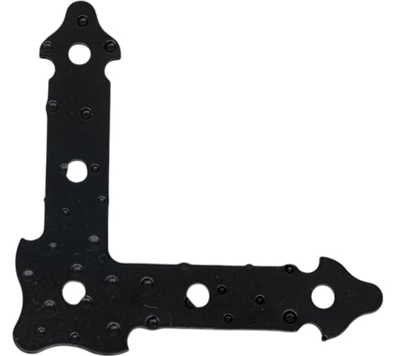 Изображение товара Уголок декоративный прямой плоский Tech-Krep FRS-110 мат. черный - накл. 148329